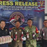 Dua Kali Gagalkan Penyelundupan, Satgas Pamtas Yonkav 8/NSW/2 Kostrad Amankan Ratusan Miras di Tembalang